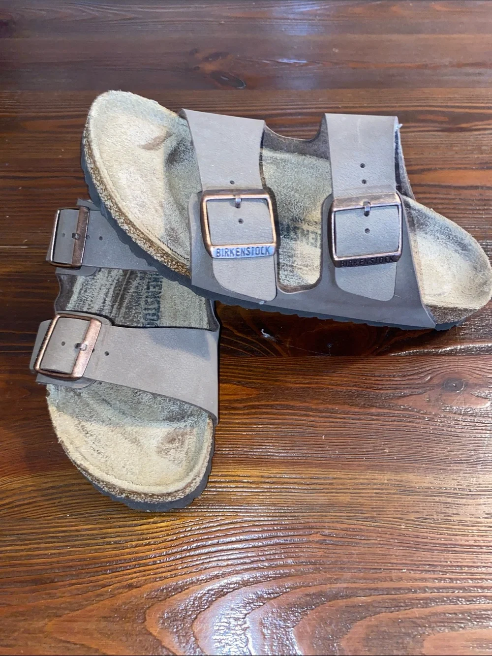 Birkenstock sandals  Women’s size: 8.5 (39) Brown Excellent used condition
